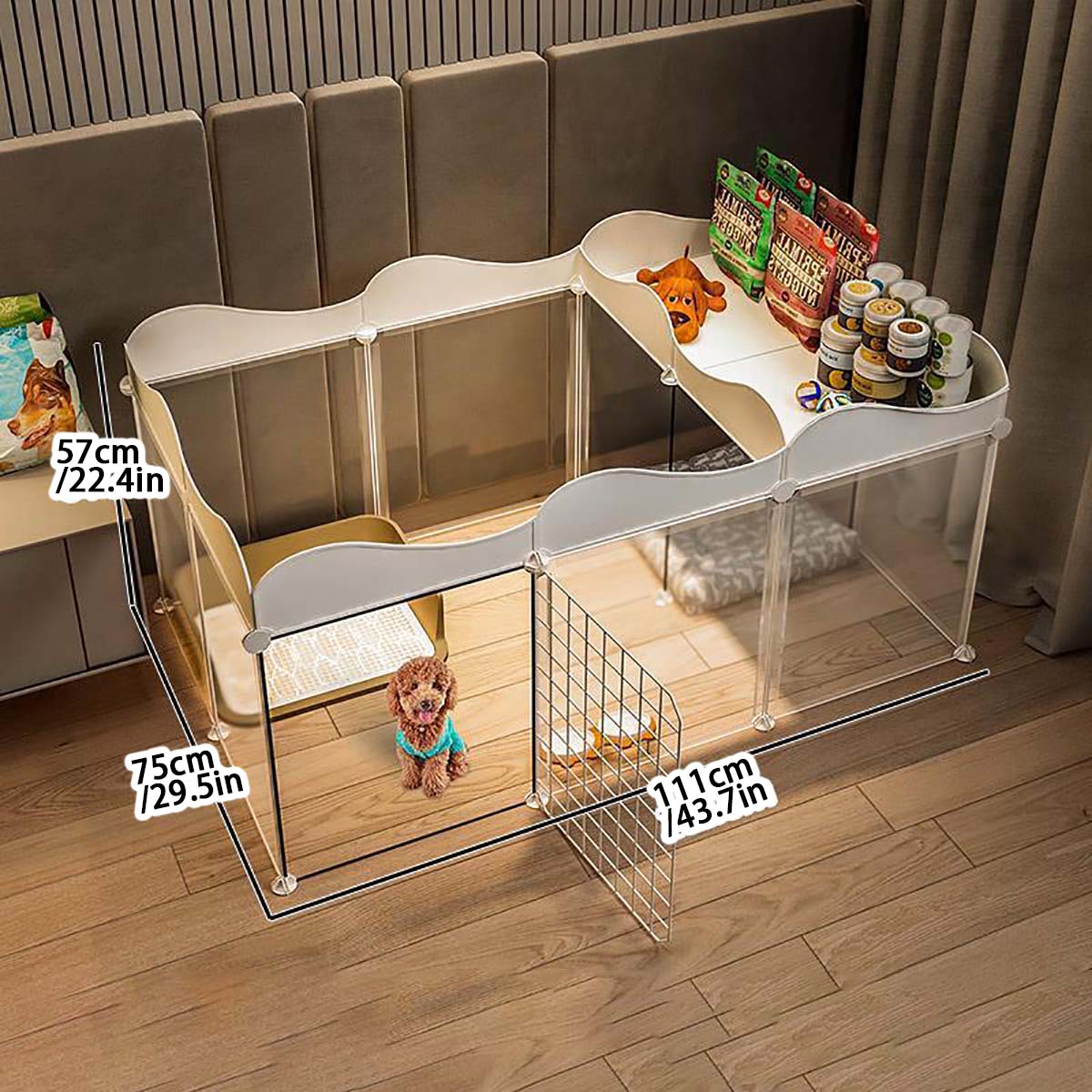 Pet Supplies Online - Hondenren voor binnen, kleine honden, teddy,