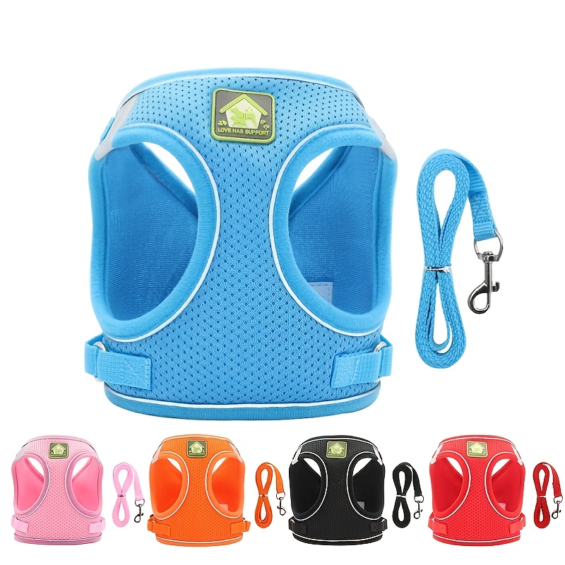 No Pull Dog Harness - Reflecterende harnas en riemset voor huisdieren
