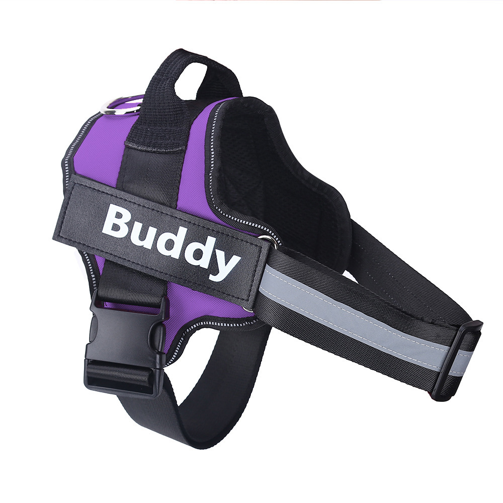 No Pull Dog Harness - Op maat gemaakt reflecterend ademend hondenharnas