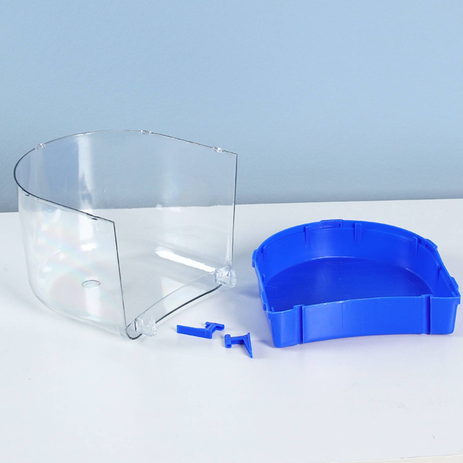 Pet Supplies Us - Vogelbadbox Eenvoudig te installeren Vogeldouchebox Behuizing