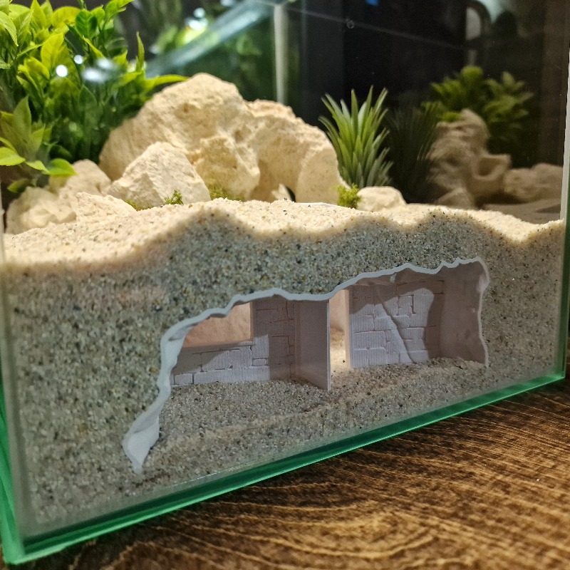 3D-geprint geheim huisje visaq - Pet Supplies Online recensie en prijs