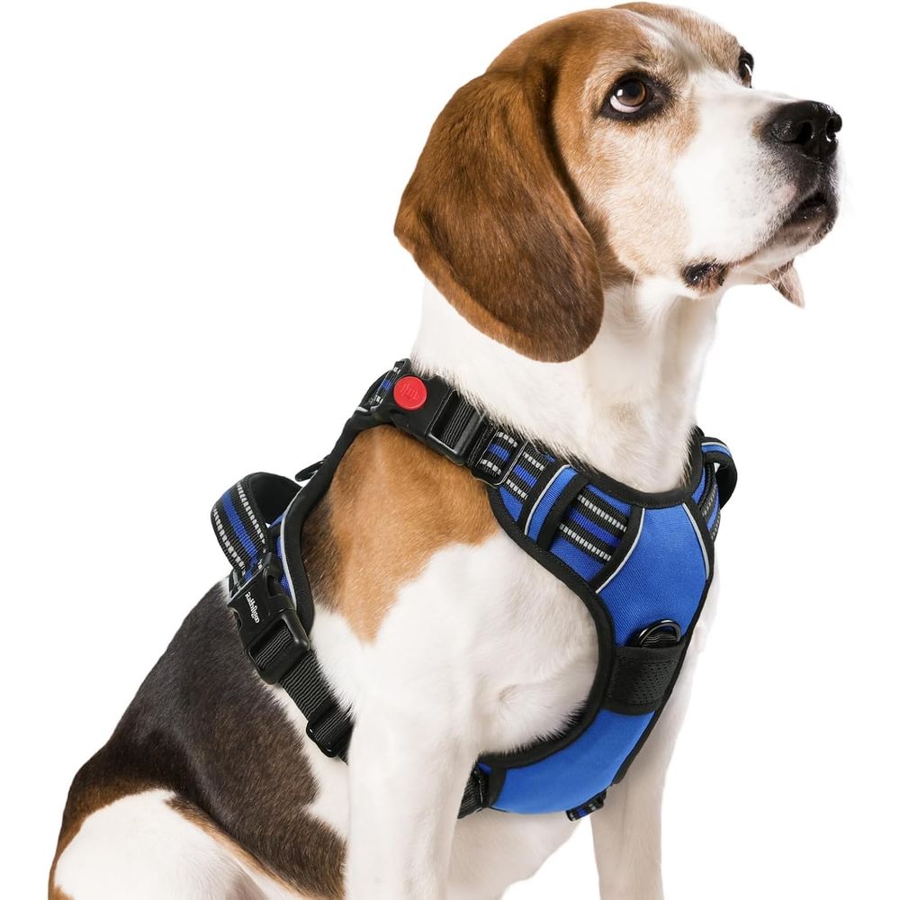 Harnas voor middelgrote honden - No Pull Dog Harness recensie en prijs