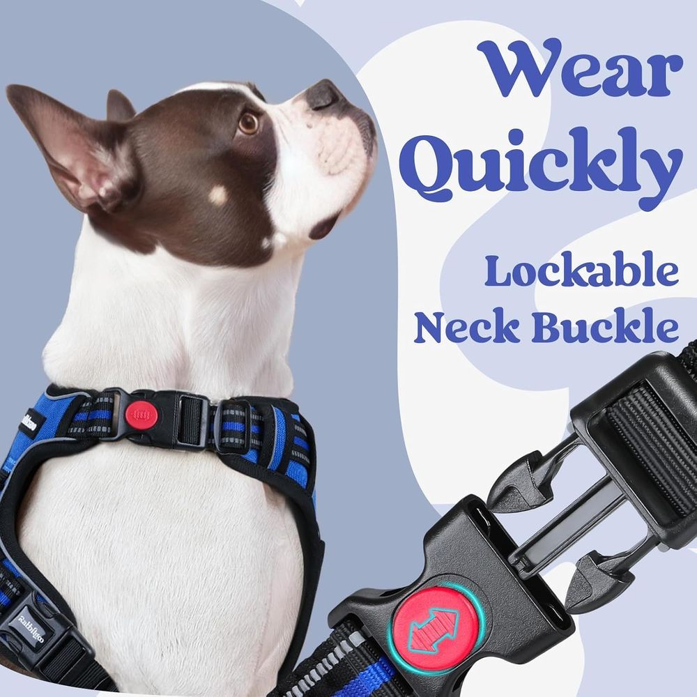 Harnas voor middelgrote honden - No Pull Dog Harness recensie en prijs