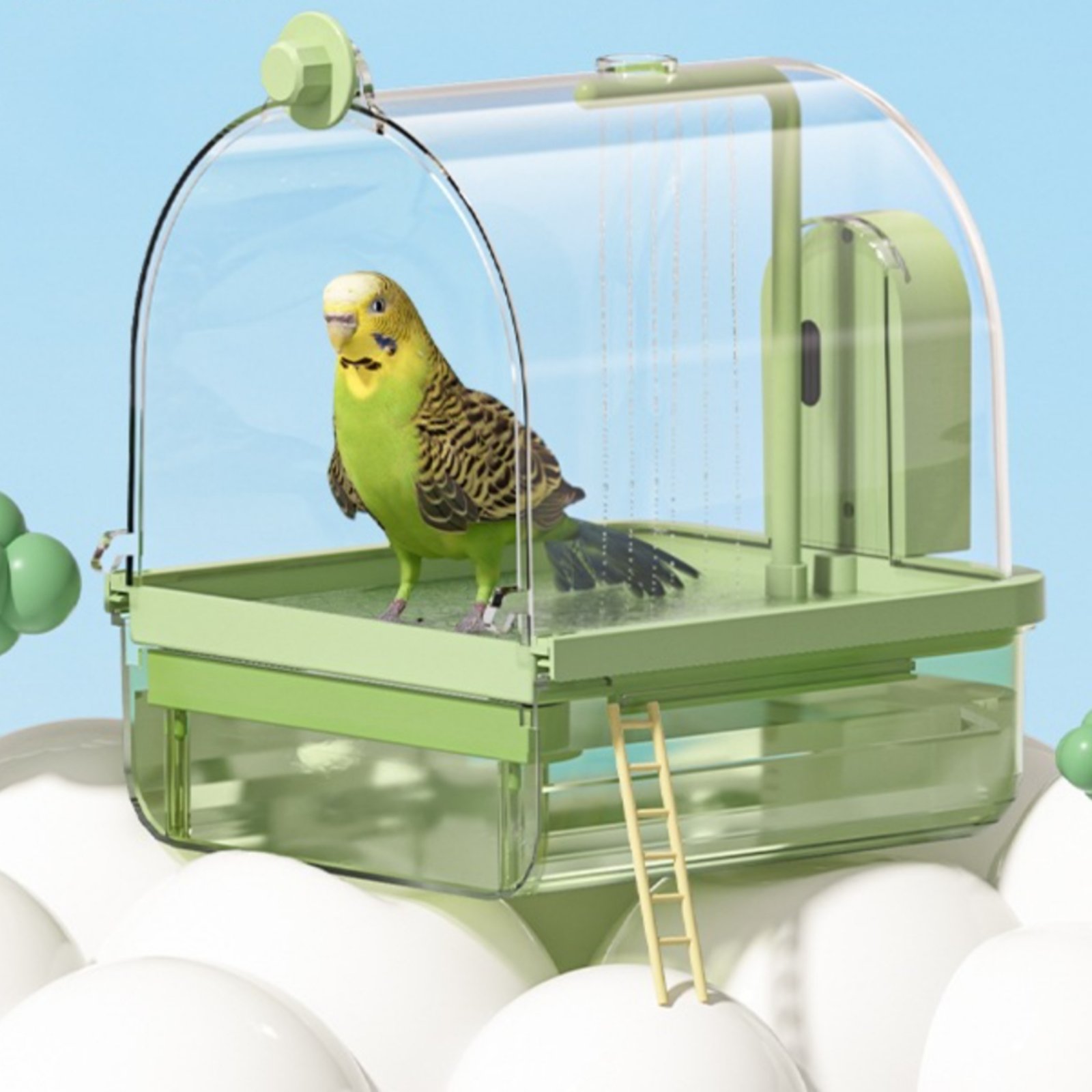 Automatische vogelbad met draa - Pet Supplies Us recensie en prijs