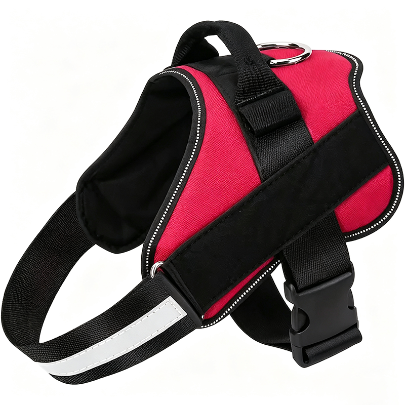 Reflecterende nylon hondenharn - No Pull Dog Harness recensie en prijs