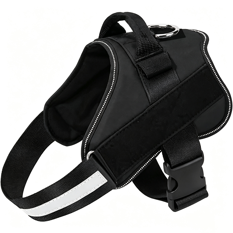 Reflecterende nylon hondenharn - No Pull Dog Harness recensie en prijs