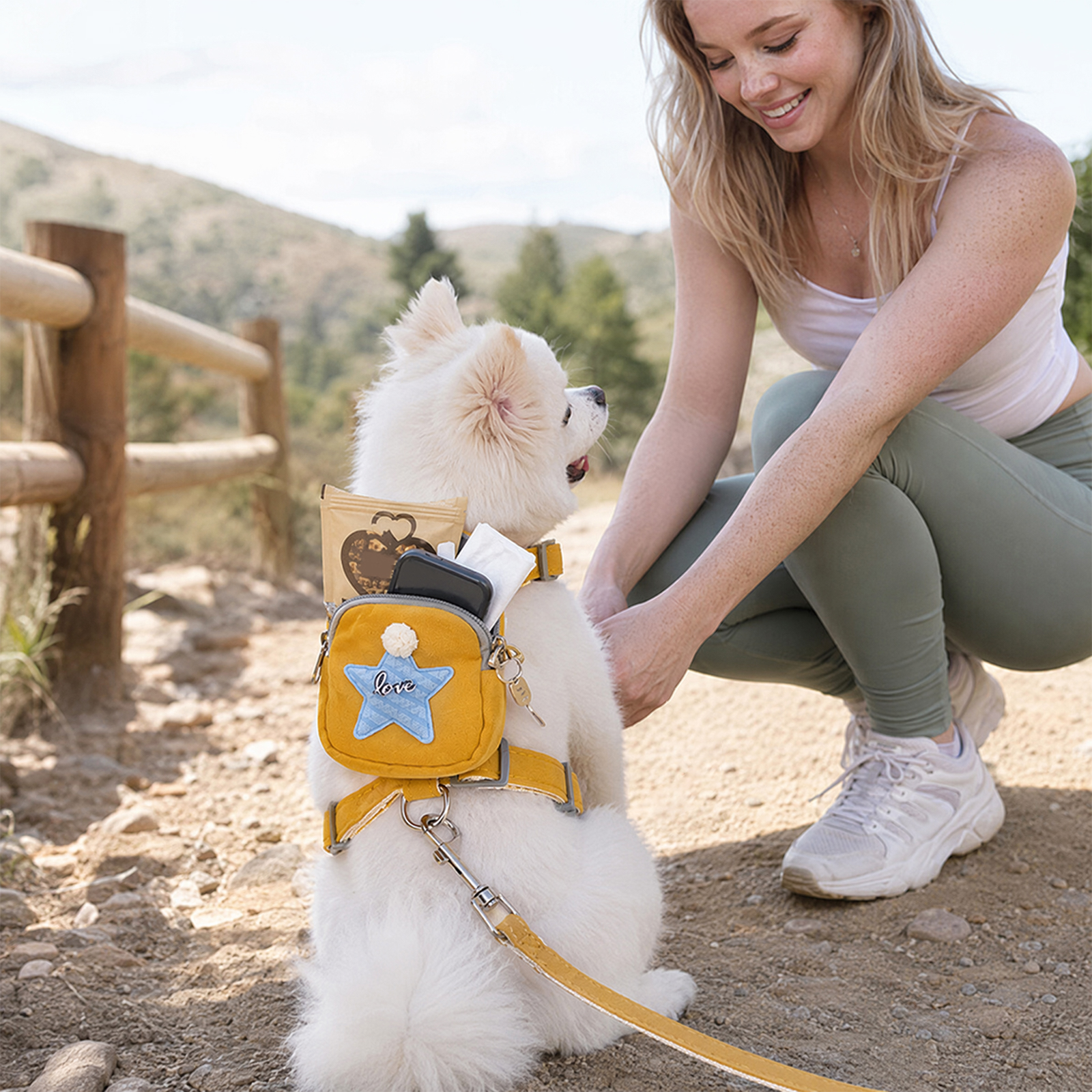 Hondentuig met afneembare rugz - No Pull Dog Harness recensie en prijs