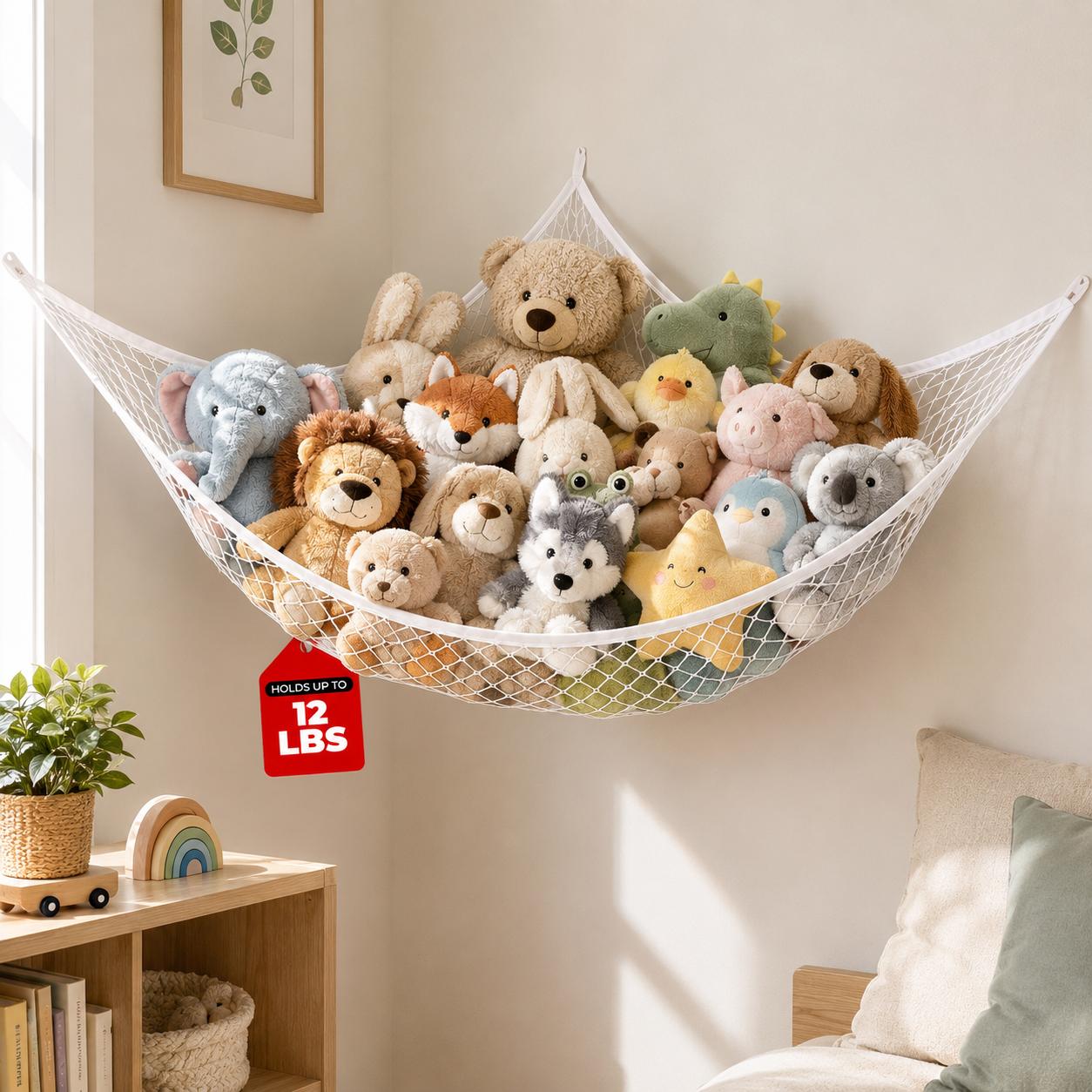 Mesh speelgoedopberghangmat Ha - Pet Supplies Us recensie en prijs