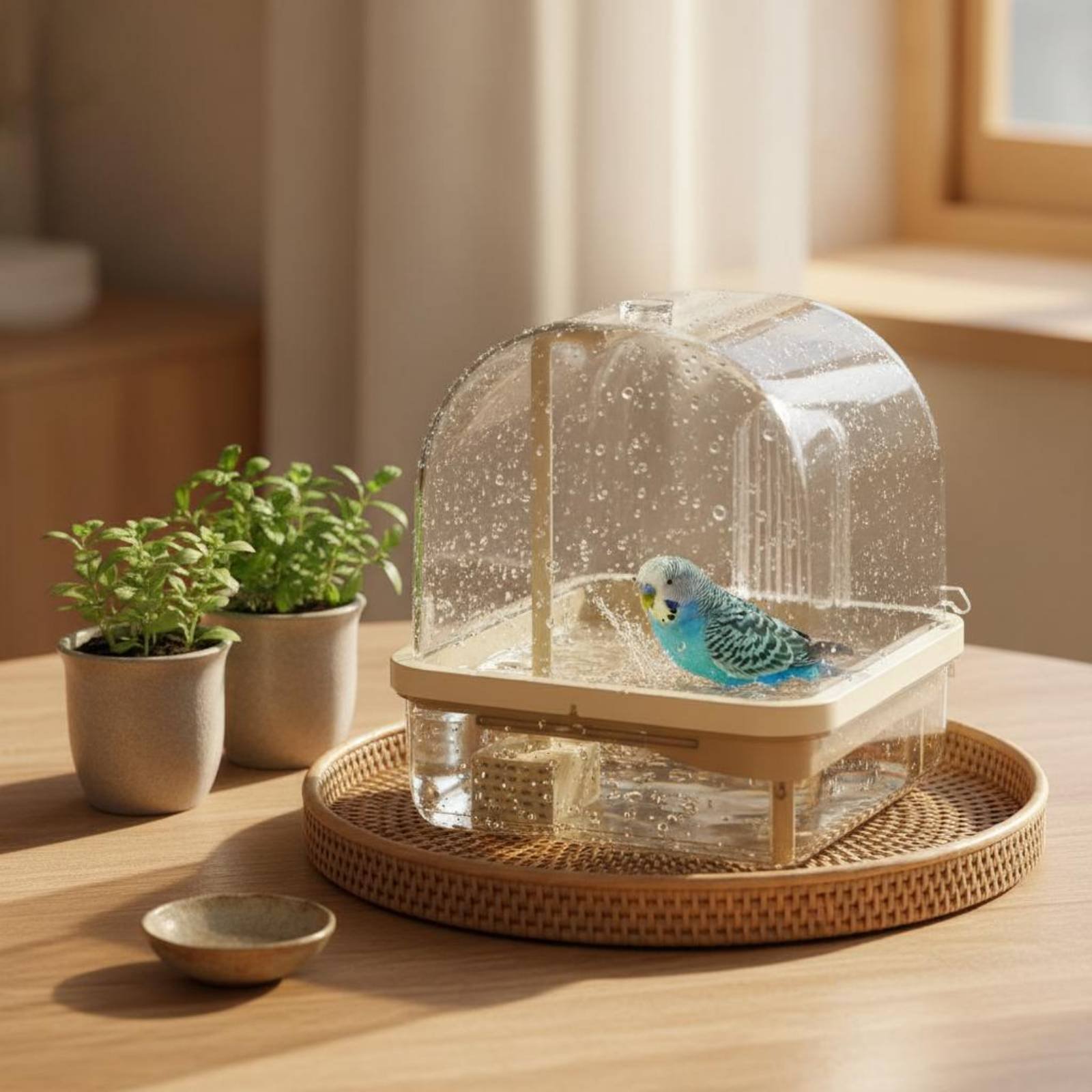 Hangende vogeldouche Transpara - Pet Supplies Us recensie en prijs