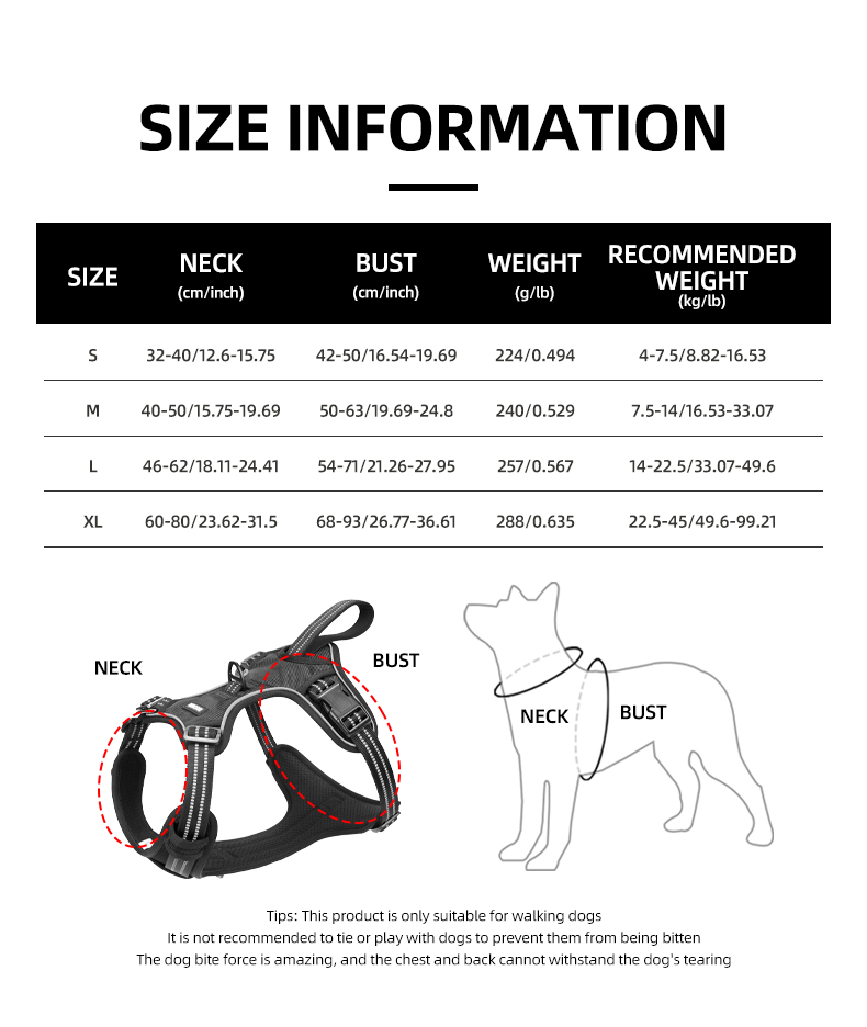 Autoveiligheidsharnas voor hon - No Pull Dog Harness recensie en prijs